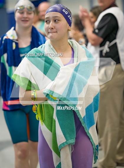 Thumbnail 1 in NCHSAA 3A State Swimming Championship photogallery.