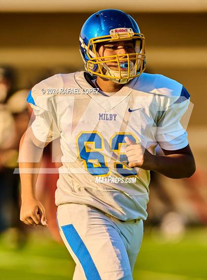 Thumbnail 1 in Milby vs Galena Park (B Team) photogallery.