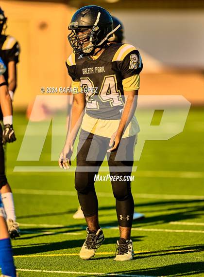Thumbnail 2 in Milby vs Galena Park (B Team) photogallery.