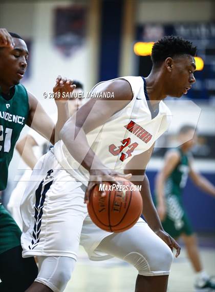 Thumbnail 2 in Maranatha vs Providence (Rose City Roundball Classic) photogallery.