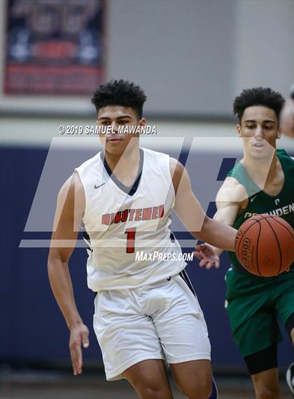 Thumbnail 2 in Maranatha vs Providence (Rose City Roundball Classic) photogallery.