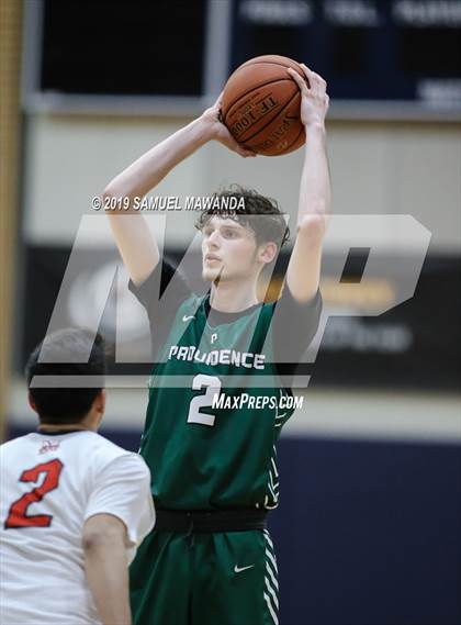 Thumbnail 3 in Maranatha vs Providence (Rose City Roundball Classic) photogallery.
