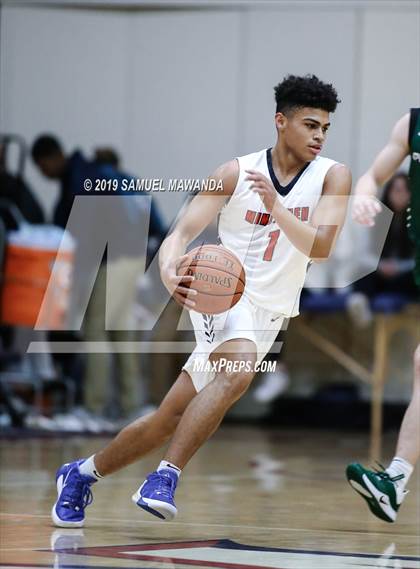Thumbnail 3 in Maranatha vs Providence (Rose City Roundball Classic) photogallery.