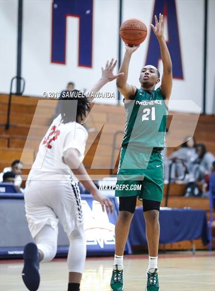 Thumbnail 2 in Maranatha vs Providence (Rose City Roundball Classic) photogallery.