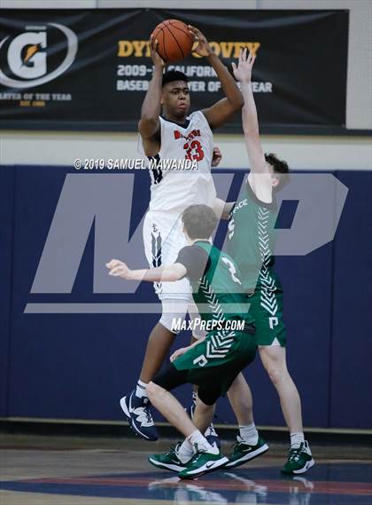 Thumbnail 1 in Maranatha vs Providence (Rose City Roundball Classic) photogallery.