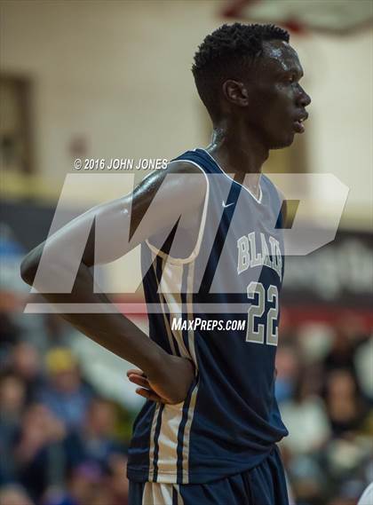 Thumbnail 3 in Linden @ Blair Academy (Hoop Group NJ Tip Off Classic) photogallery.