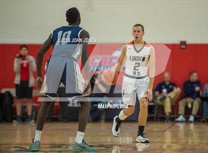 Thumbnail 2 in Linden @ Blair Academy (Hoop Group NJ Tip Off Classic) photogallery.
