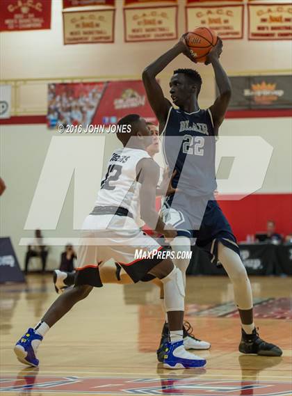 Thumbnail 3 in Linden @ Blair Academy (Hoop Group NJ Tip Off Classic) photogallery.