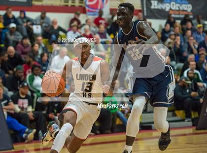 Thumbnail 3 in Linden @ Blair Academy (Hoop Group NJ Tip Off Classic) photogallery.