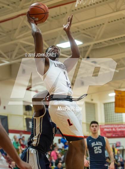 Thumbnail 2 in Linden @ Blair Academy (Hoop Group NJ Tip Off Classic) photogallery.