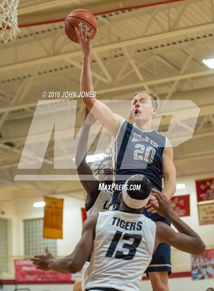 Thumbnail 1 in Linden @ Blair Academy (Hoop Group NJ Tip Off Classic) photogallery.