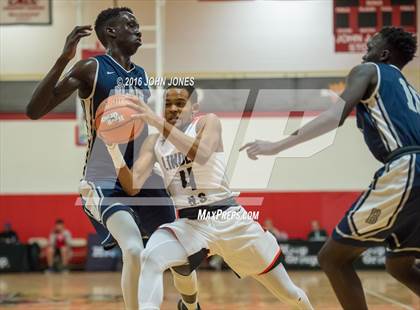 Thumbnail 3 in Linden @ Blair Academy (Hoop Group NJ Tip Off Classic) photogallery.