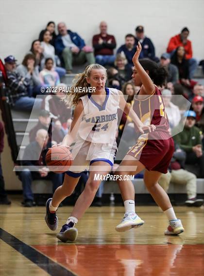 Thumbnail 2 in Neumann Regional Academy vs. Northumberland Christian (PIAA District IV Class A Semi-final) photogallery.