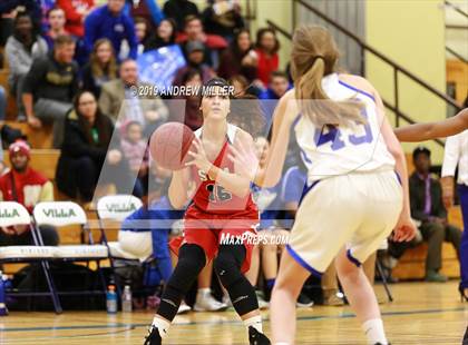 Thumbnail 3 in Buffalo Seminary vs Christian Central Academy (MMHSAA Class B finals) photogallery.