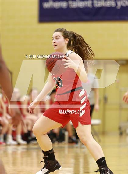 Thumbnail 2 in Buffalo Seminary vs Christian Central Academy (MMHSAA Class B finals) photogallery.
