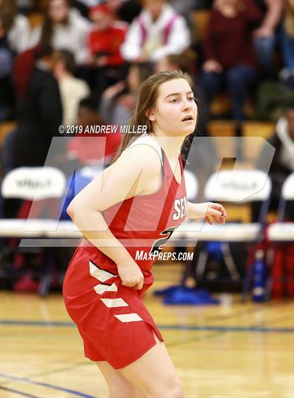 Thumbnail 1 in Buffalo Seminary vs Christian Central Academy (MMHSAA Class B finals) photogallery.