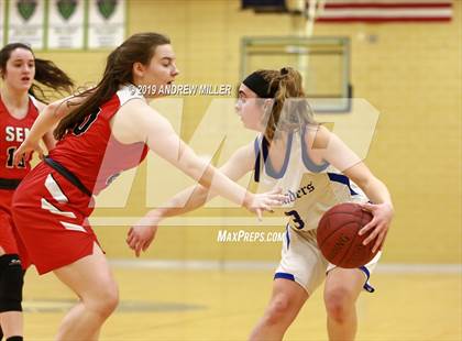 Thumbnail 1 in Buffalo Seminary vs Christian Central Academy (MMHSAA Class B finals) photogallery.