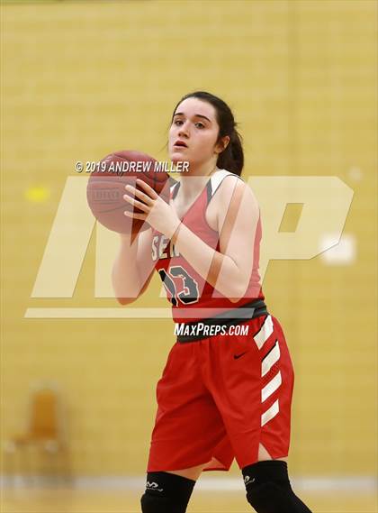 Thumbnail 2 in Buffalo Seminary vs Christian Central Academy (MMHSAA Class B finals) photogallery.