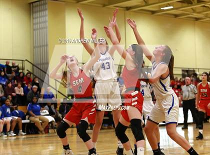 Thumbnail 2 in Buffalo Seminary vs Christian Central Academy (MMHSAA Class B finals) photogallery.