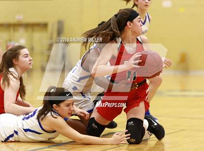 Thumbnail 2 in Buffalo Seminary vs Christian Central Academy (MMHSAA Class B finals) photogallery.