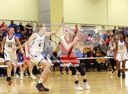 Thumbnail 2 in Buffalo Seminary vs Christian Central Academy (MMHSAA Class B finals) photogallery.
