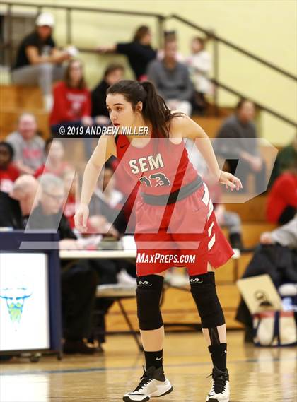Thumbnail 2 in Buffalo Seminary vs Christian Central Academy (MMHSAA Class B finals) photogallery.