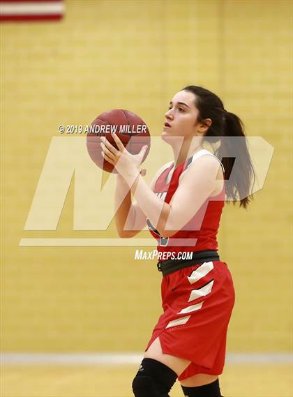Thumbnail 3 in Buffalo Seminary vs Christian Central Academy (MMHSAA Class B finals) photogallery.