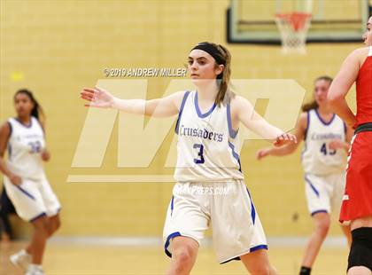 Thumbnail 3 in Buffalo Seminary vs Christian Central Academy (MMHSAA Class B finals) photogallery.
