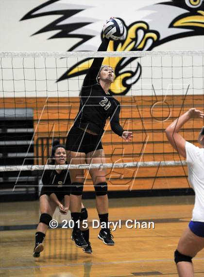 Thumbnail 3 in Don Lugo vs San Dimas (Garey Tri-City Tournament) photogallery.