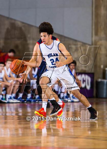 Thumbnail 3 in Nolan Catholic vs. Fort Worth Country Day (DFW Basketball Challenge) photogallery.