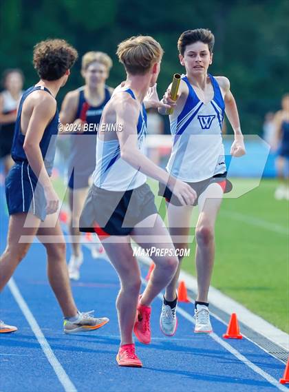 Thumbnail 2 in GIAA 3A Finals (800 Meters Relay Heat 2) photogallery.