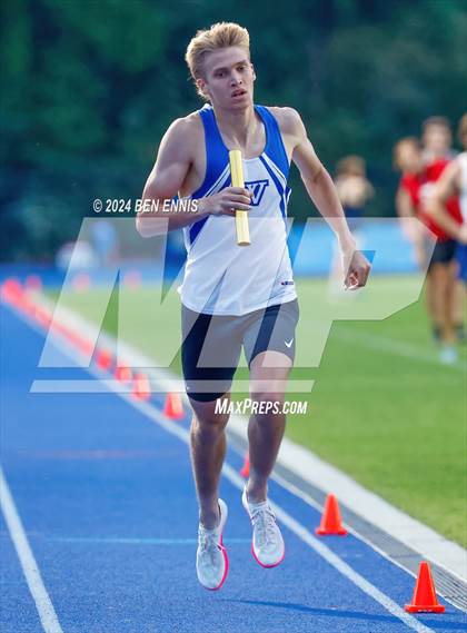 Thumbnail 2 in GIAA 3A Finals (800 Meters Relay Heat 2) photogallery.