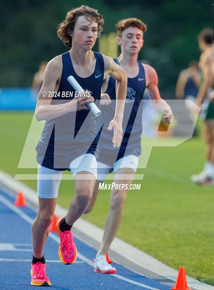 Thumbnail 2 in GIAA 3A Finals (800 Meters Relay Heat 2) photogallery.