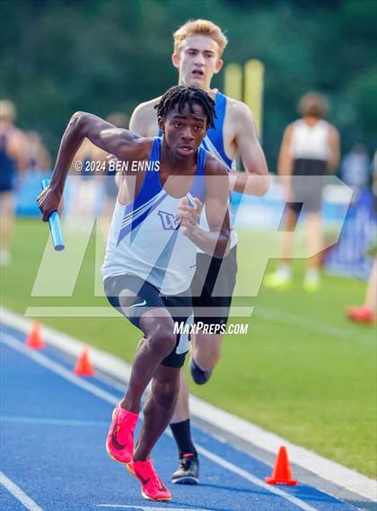 Thumbnail 2 in GIAA 3A Finals (800 Meters Relay Heat 2) photogallery.