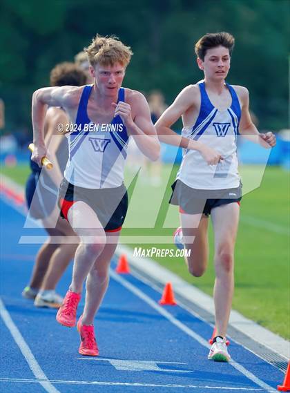 Thumbnail 1 in GIAA 3A Finals (800 Meters Relay Heat 2) photogallery.