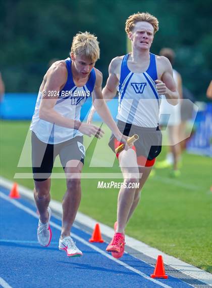 Thumbnail 3 in GIAA 3A Finals (800 Meters Relay Heat 2) photogallery.