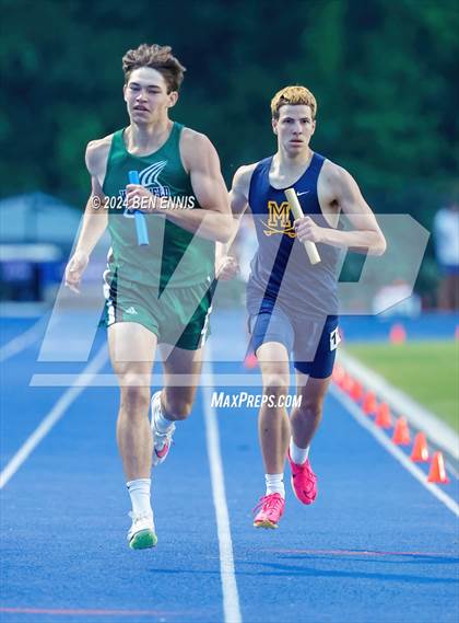 Thumbnail 2 in GIAA 3A Finals (800 Meters Relay Heat 2) photogallery.