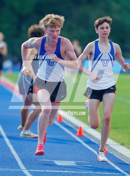 Thumbnail 3 in GIAA 3A Finals (800 Meters Relay Heat 2) photogallery.