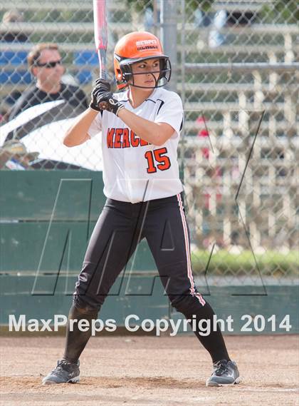 Thumbnail 3 in Merced vs. Rocklin (CIF SJS D1 Playoff) photogallery.