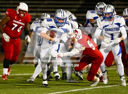 Thumbnail 3 in Hamilton @ Santa Clarita Christian (CIF SS Playoffs) photogallery.