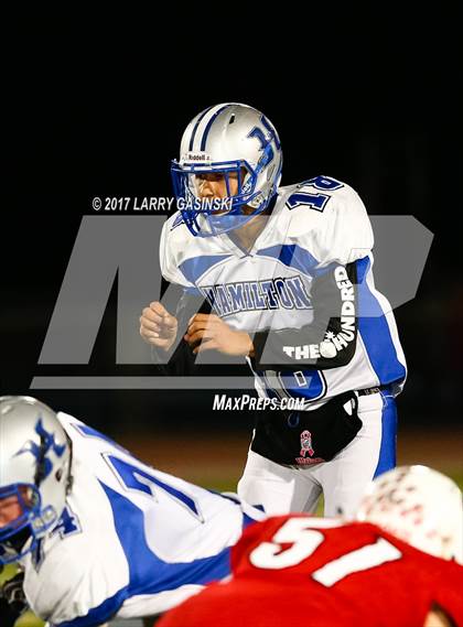 Thumbnail 3 in Hamilton @ Santa Clarita Christian (CIF SS Playoffs) photogallery.