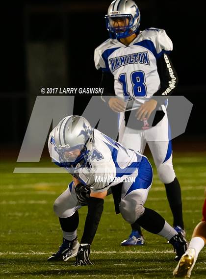 Thumbnail 3 in Hamilton @ Santa Clarita Christian (CIF SS Playoffs) photogallery.
