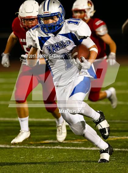 Thumbnail 3 in Hamilton @ Santa Clarita Christian (CIF SS Playoffs) photogallery.