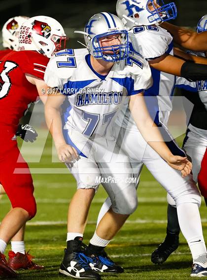 Thumbnail 3 in Hamilton @ Santa Clarita Christian (CIF SS Playoffs) photogallery.