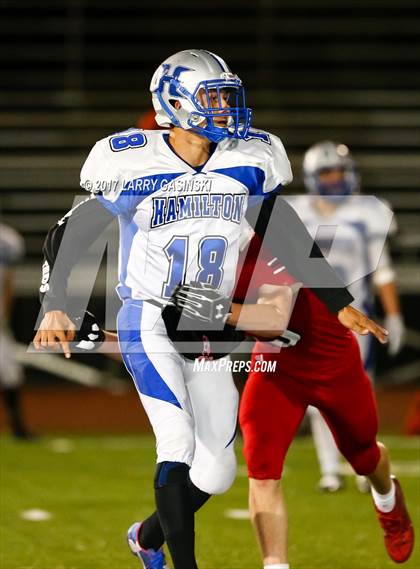 Thumbnail 3 in Hamilton @ Santa Clarita Christian (CIF SS Playoffs) photogallery.