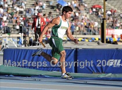 Thumbnail 3 in CIF SS Masters Track & Field Championships (Boys 4x100  Relay) photogallery.