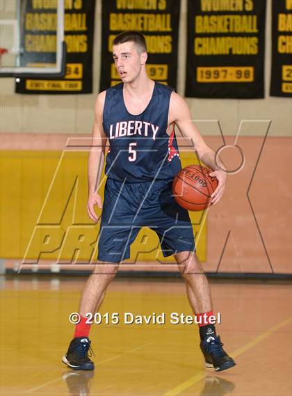 Thumbnail 3 in Liberty Christian vs. Paradise Adventist Academy (CIF NS D6 Final) photogallery.