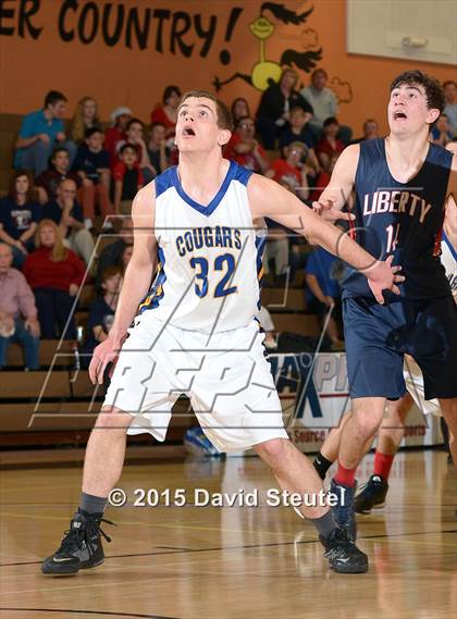 Thumbnail 3 in Liberty Christian vs. Paradise Adventist Academy (CIF NS D6 Final) photogallery.