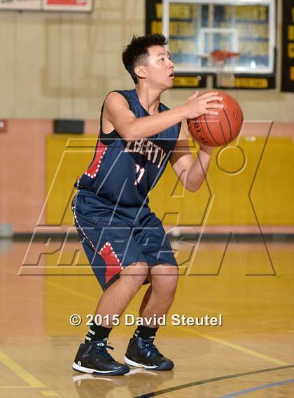 Thumbnail 3 in Liberty Christian vs. Paradise Adventist Academy (CIF NS D6 Final) photogallery.