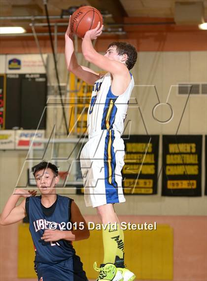 Thumbnail 3 in Liberty Christian vs. Paradise Adventist Academy (CIF NS D6 Final) photogallery.